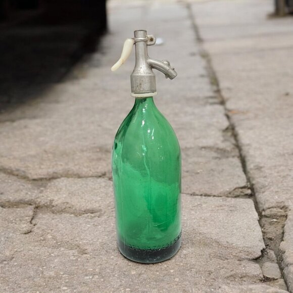 Rare VTG Romanian Seltzer Soda Siphon Bottle from Transylvania - Picture 1 of 16